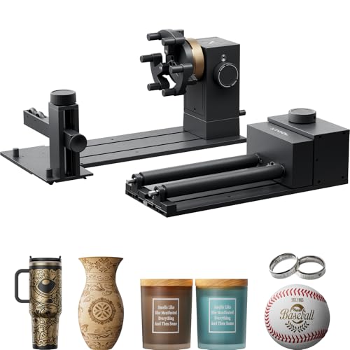 xTool RA3 Worlds First Smart MagSwap Rotary for xTool P3 F2 Ultra F1 Ultra F2 Laser Engraver 360 LiDAR Mapping Alignment Intelligent Rotary that Masters Engraving on Rings Tumblers Ornaments - Image 1