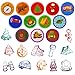 Cinrobiye 24 Pcs Happy Camper Stampers for Boys Girls Camping Adventure Birthday Party Supplies Favors Classroom Rewards Carnival Prizes Goodie Bag Pinata Fillers for Campfire Tent Hiking Party - Image 4