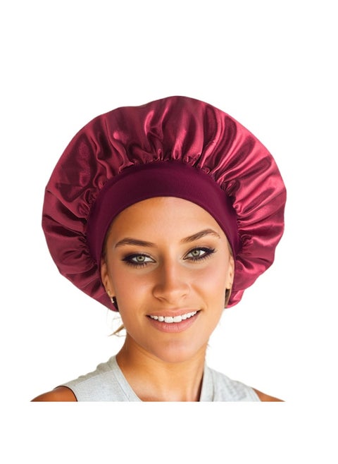 Wide Stripe Wide Edge High Elasticity Headband Sleep Cap