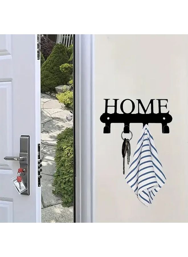 Zgg007 Home Metal Key Hook Wall Mounted Rust Resistant Organizer - Image 3