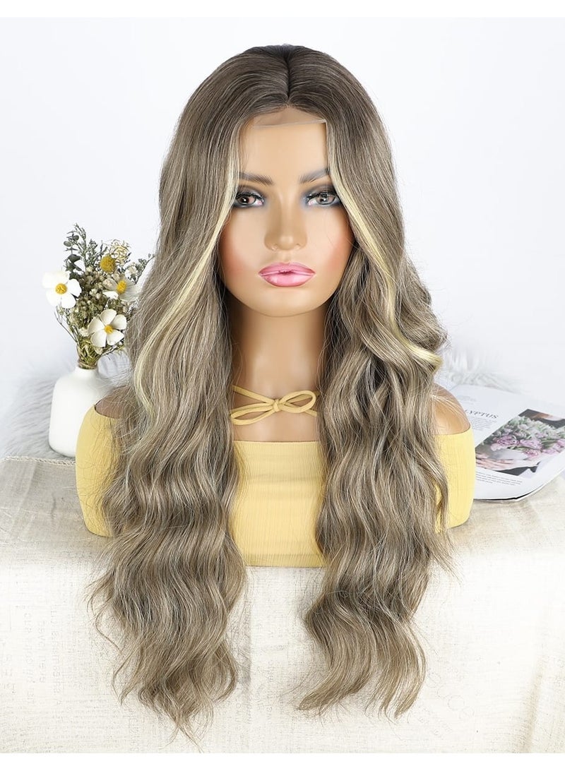 إستيل باروكة أمامية صغيرة بدانتيل أمامي للنساء، شعر مستعار طويل وقصير ومجعد ومستقيم للسيدات، شعر مستعار للفتيات، شعر مستعار يومي للحفلات، BODYWAVE - Image 2