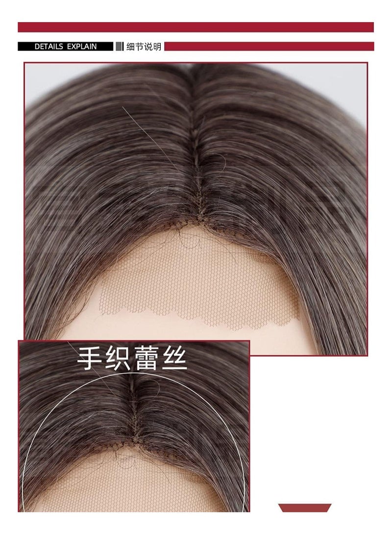 إستيل باروكة أمامية صغيرة بدانتيل أمامي للنساء، شعر مستعار طويل وقصير ومجعد ومستقيم للسيدات، شعر مستعار للفتيات، شعر مستعار يومي للحفلات، BODYWAVE - Image 3