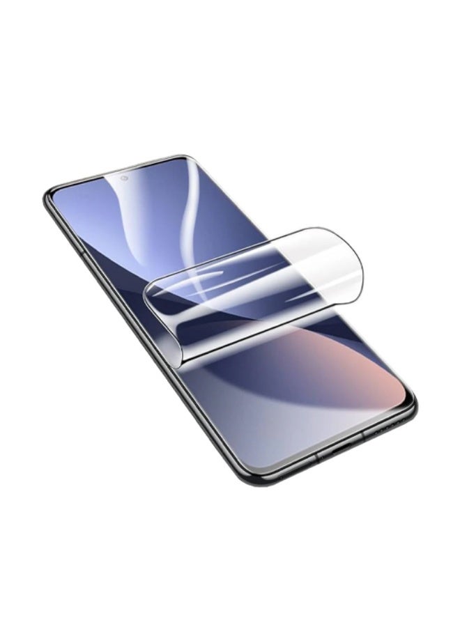 Clear hydrogel screen protector compatible with Realme Note 70