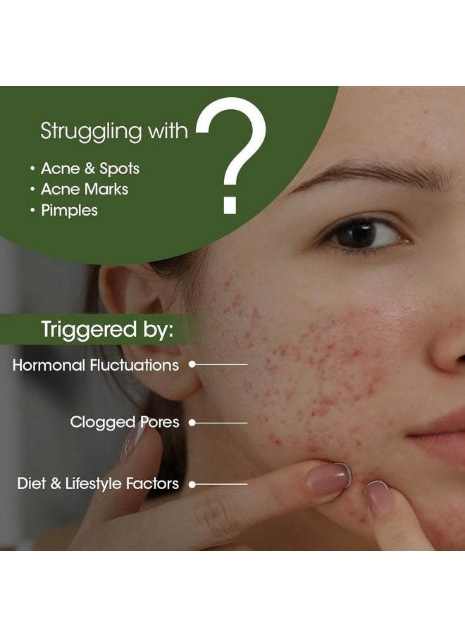 TAC - The Ayurveda Co. - Eladi & Neem Face Wash For Clear & Acne Free Skin - Controls Oil, Blemishes & Hydrates Skin - 50Ml - Image 1