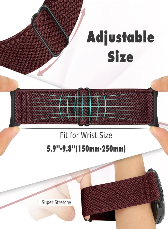 Acortjl Elastic Watch Bands Only Compatible for Samsung Galaxy Watch Ultra 47mm (2025/2024) Men Women, Stretchy Nylon Soft Strap Breathable Replacement Wristband(Not for Other Models) - Image 3