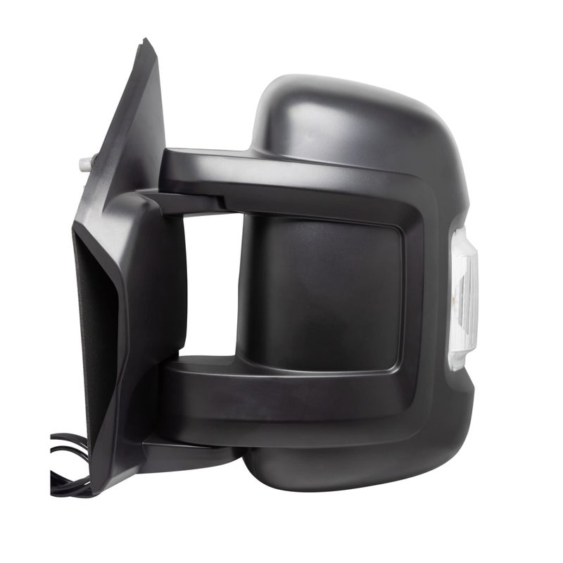 Spieg 20142022 Ram Promaster 1500 2500 3500 Driver Side Mirror Replacement Left Side View Mirror Assembly Manual NonHeated Turn Signal Light Temp Sensor Textured Black Cover 4 Pins CH1320417