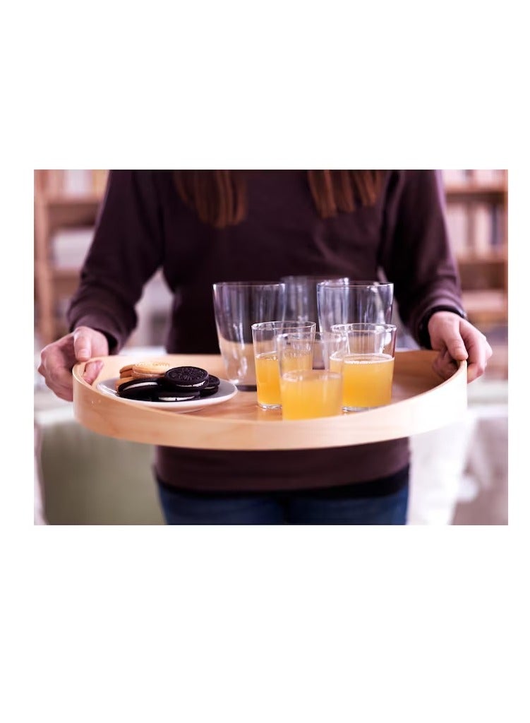 صينية خشب البتولا 44 سم - Image 3