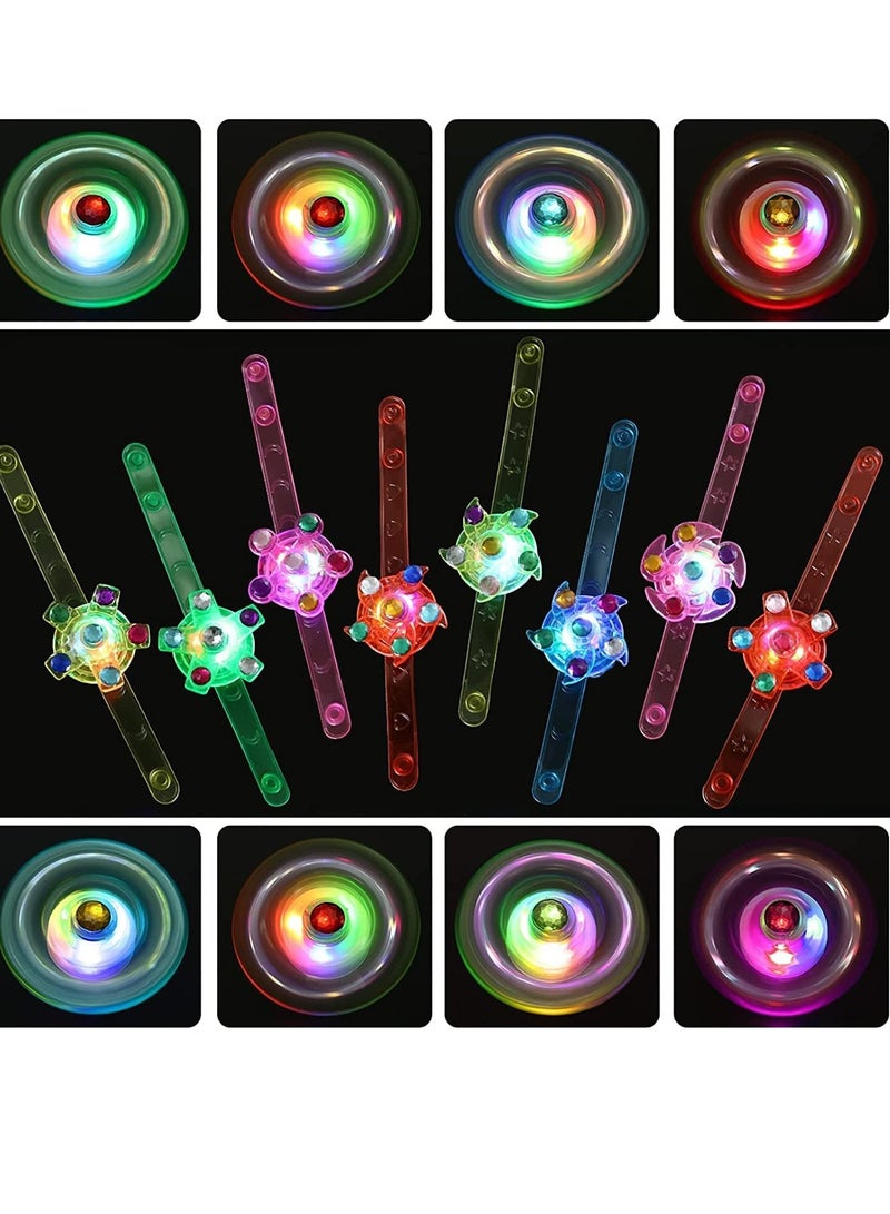 12 Pieces LED Luminous Bracelet, Kids Party Gift, Party Supplies Children's Birthday Gifts (Random Color)  - Image 5