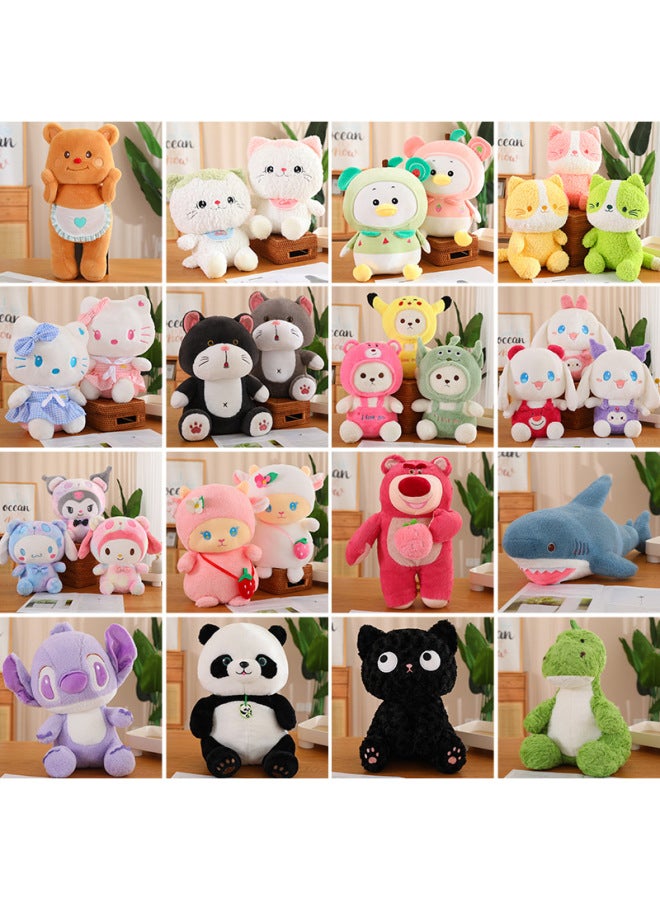 Plush Toy 15 Inch Large Doll Wedding Sprinkling Doll Gift Children Girl Doll Bear-Color:Stitch-Height:45-60cm - Image 2