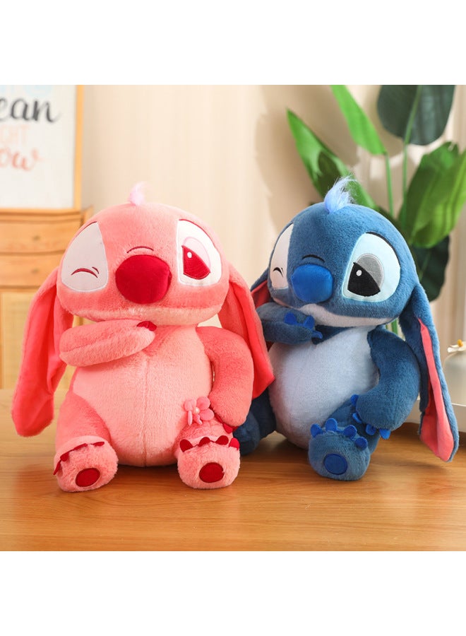 Plush Toy 15 Inch Large Doll Wedding Sprinkling Doll Gift Children Girl Doll Bear-Color:Stitch-Height:45-60cm - Image 1