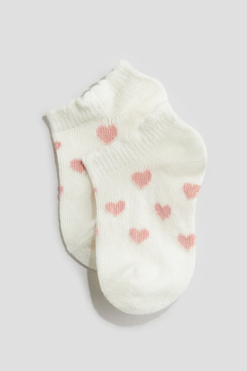 H&M 5-pack shaftless socks