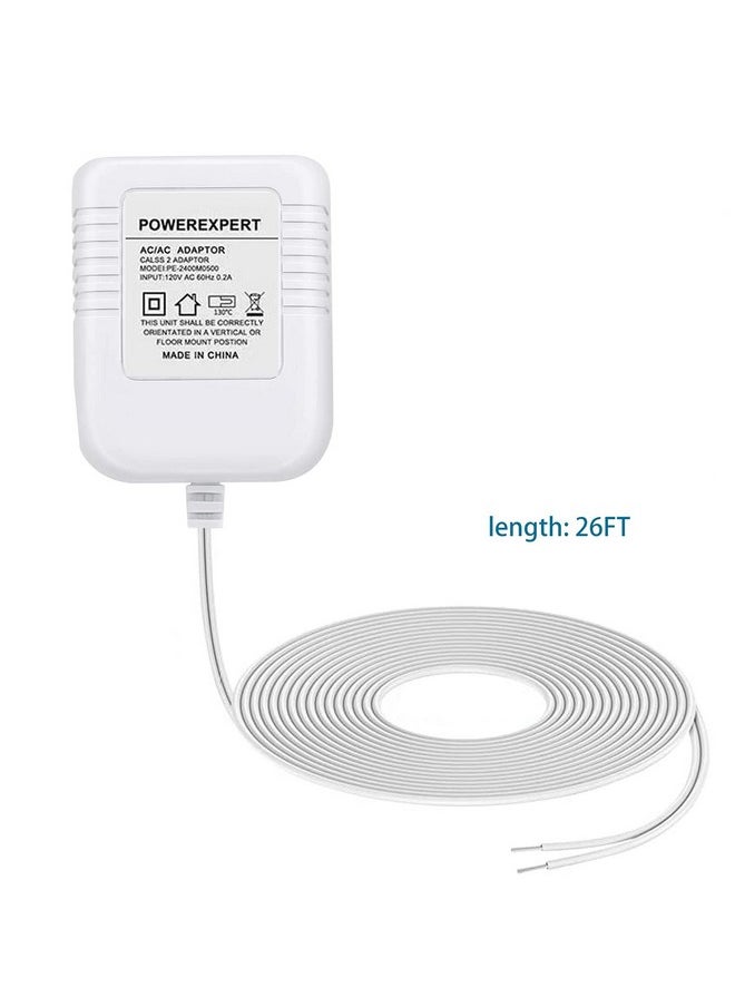 LIANSUM - 24Volt Transformer C Wire Adapter for Thermostat and All Versions of Ring Doorbell, Compatible with Nest, Ecobee, Honeywell, Sensi, Sensi Smart WiFi Thermostat, Nest Hello Doorbell Supply Cord - Image 1