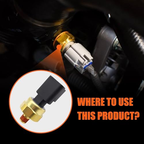 OXCANO 5149062AA Engine Oil Pressure Sensor Sender Switch Sending Unit Compatible with Chrysler, Dodge, Jeep, SRT, Volkswagen, RAM Replaces 5149064AA 5149062AB - Image 4