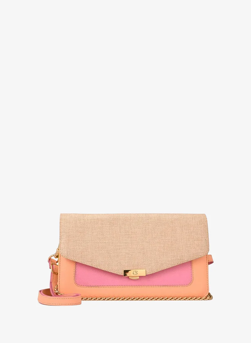 Carmen Steffens Crossbody Bag Straw and Color