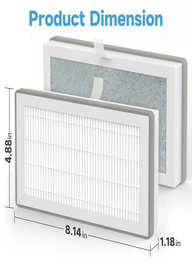 Harebery 2 Pack Replacement Filters, Compatible with OION 4-IN-1 Air Cleaner Purifier APW-4000 and APB-5000 - Image 4
