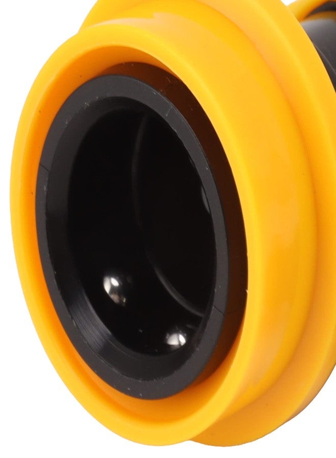 Haofy 5/16 Inch Double Tight Push in Quick Connector Adapter Duotight Push in Fitting Lock Quick Disconnect Disassemble by Hand (Yellow Liquid) - Image 4