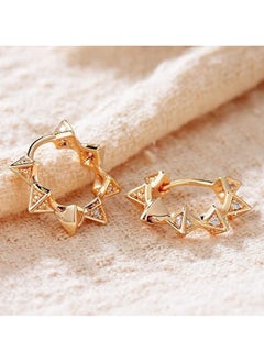 Mevecco Women Huggie Earrings Gold Hoop 14K Gold Filled Small Simple Handmade Hypoallergenic Everyday Jewelry  - Image 5