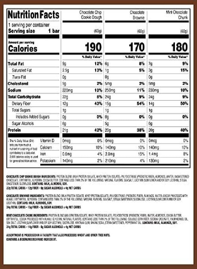 Quest Nutrition Chocolate Lovers Variety Pack, High Protein, Low Carb, Gluten Free, Keto Friendly, 12 Count - Image 4
