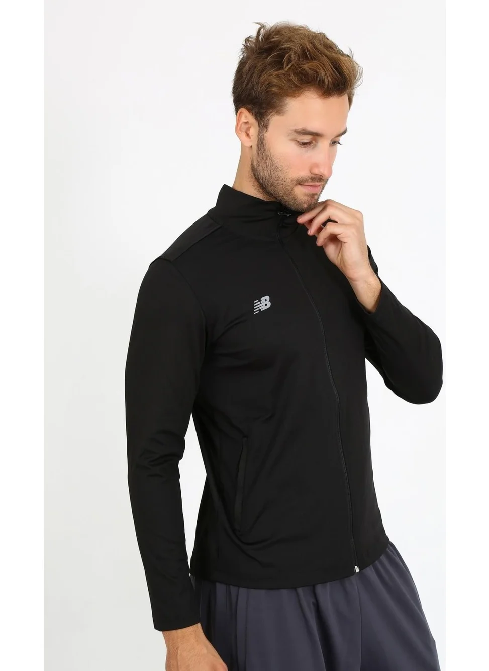 New Balance NBTM2102-BK Men's Sports Jacket