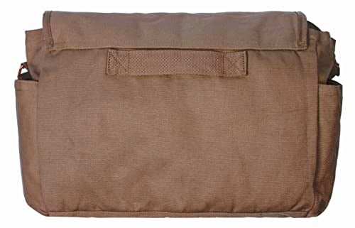 Sweetbriar Classic Vintage Messenger Bag - Original Heavyweight Cotton Canvas Shoulder Bag with Upgraded Features - Image 3