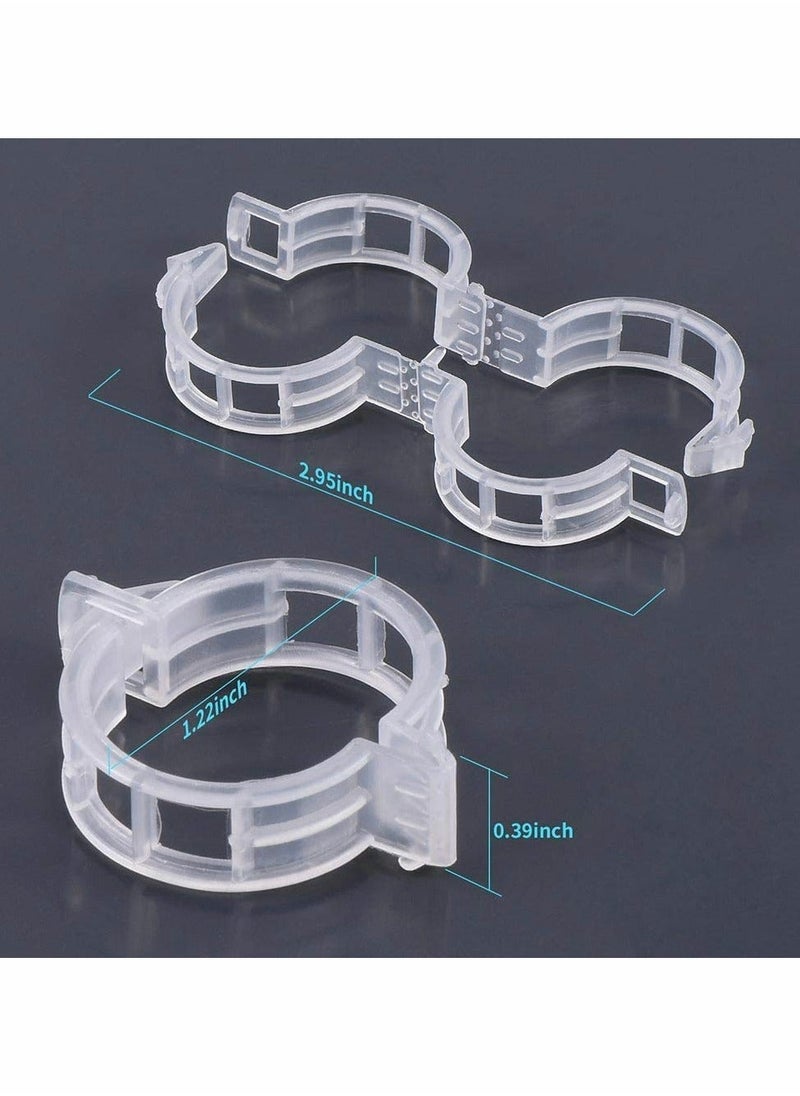 150Pcs Plant Support Clips, Garden Grape Vine, Tomato Vine Vegetables Plants Trellis Clips to Grow Upright Makes Healthier