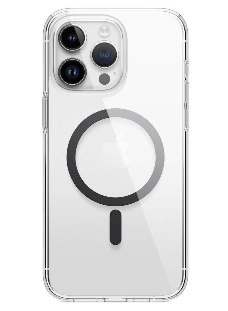 Elago Magnetic Hybrid for iPhone 15 PRO Case Cover with MagSafe - Black