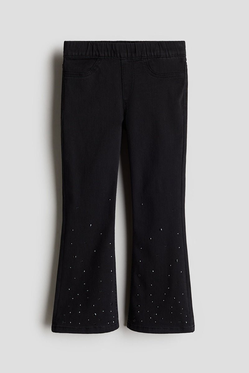 H&M Embellished Denim Jeggings - Image 1