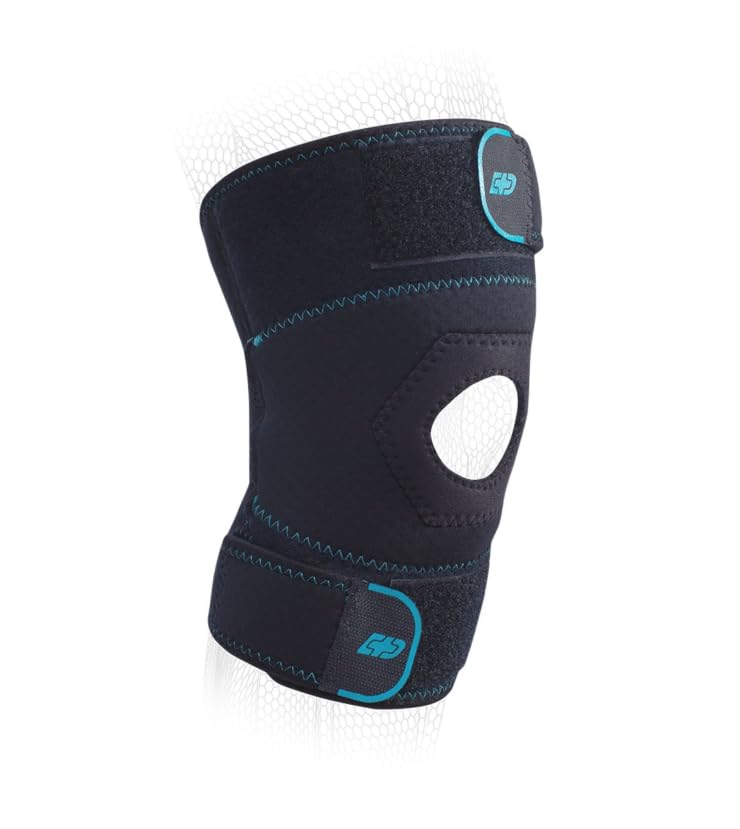 DonJoy Advantage Knee Sleeve for Sprains, Strains, Soreness, Stiffness - Neoprene with Terrycloth Lining for Comfort, Compression, Adjustable Upper, Lower Straps, X-Large fits 17" - 19" - Image 2