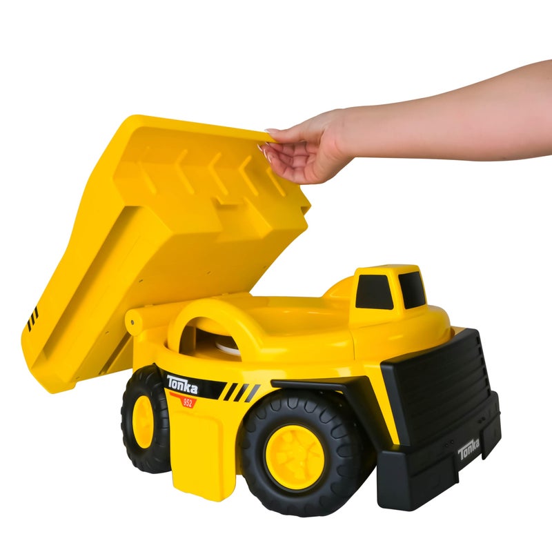Tonka Dump Truck Potty Trainer for Toddlers 2in1 Potty Chair and Potty Ring with Splash Guard Builtin Handles Easy Clean Removable Pot - Image 2