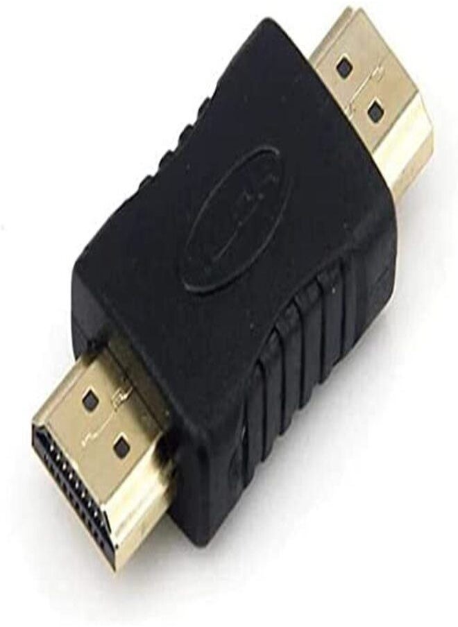DKURVE DKURVE® HDMI Coupler Extender Connector for HDTV 1080P HDMI Cable Extension Converter (Male to Male)  - Image 1
