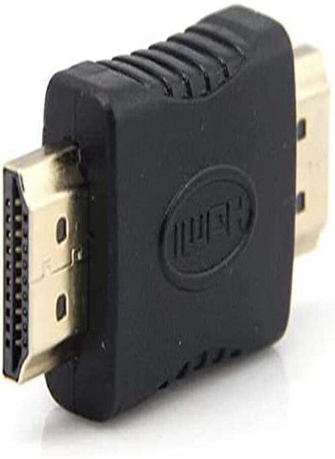 DKURVE DKURVE® HDMI Coupler Extender Connector for HDTV 1080P HDMI Cable Extension Converter (Male to Male)  - Image 2