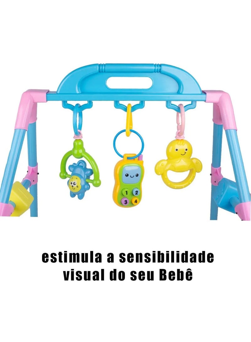 STAR BEJA FITNESS FRAME EXERCISE BABY HAND EYE COORDINATION PLAY GYM - Image 3
