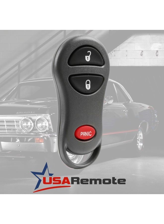 USARemote Car Key Fob Keyless Entry Remote fits Jeep Cherokee/Jeep Grand Cherokee 1999 2000 2001 2002 2003 2004 (GQ43VT9T, 56036860) - Image 2