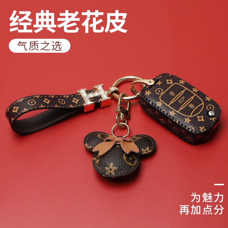 Suitable For Citroen C5 Key Set Female C3Xr Sega C4 Tianyi C5 Elysee C4L Buckle C6 Pack C3L Case - Image 4