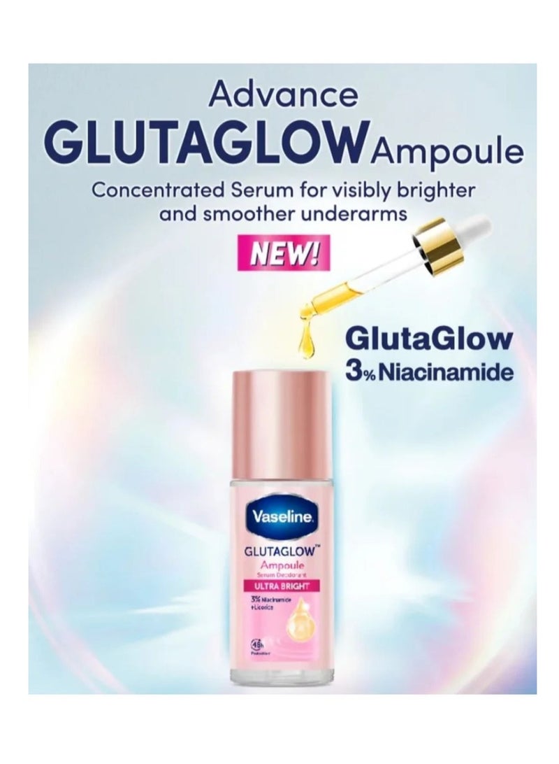 Vaseline Vaseline Bright & Renew Gluta Glow Serum Deodorant, 45 ml. - Image 2