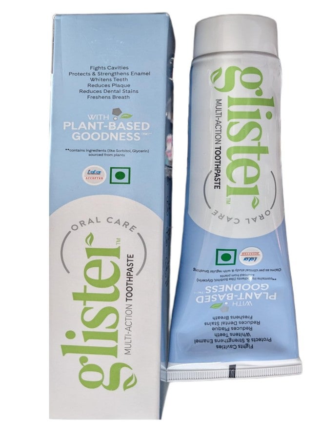 Glister Amway 190 Gm Pack Of 4 Plaque Toothpaste For White And Healty Teeth (190 G - Image 2