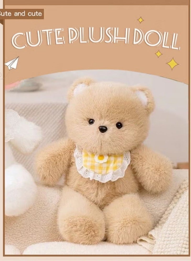 Yalla Pick 45cm Running Bear Doll, Running Moving Teddy Bear Plush Toy, Soft Stuffed Animal and Pillow Doll, Fun Cuddly Companion for Kids Boys Girls, Gift (Brown) - Image 3