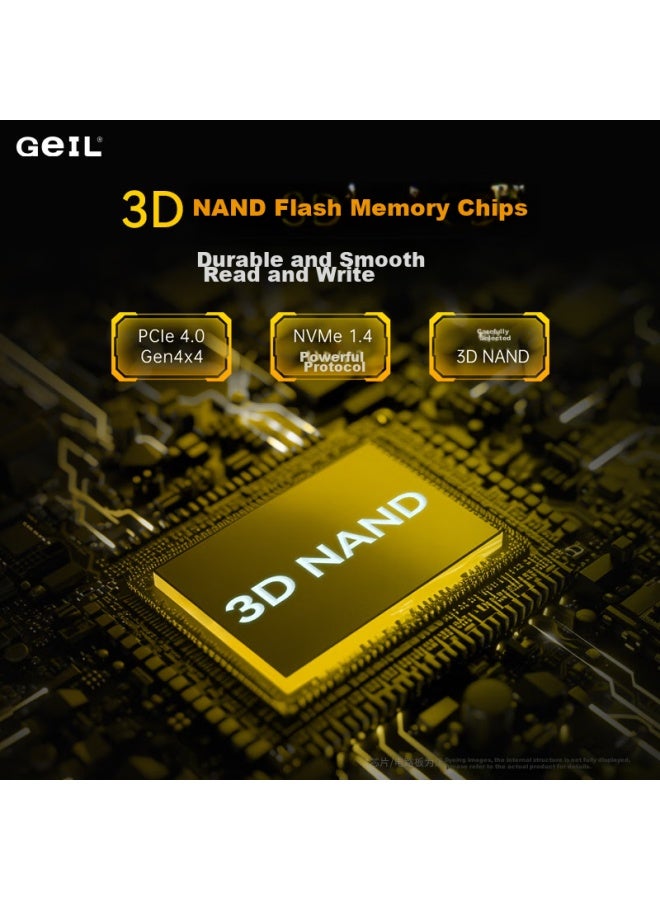 Geil 2tb Ssd Nvme M.2 Interface, High-performance Gaming Edition, P4h Series - Image 3