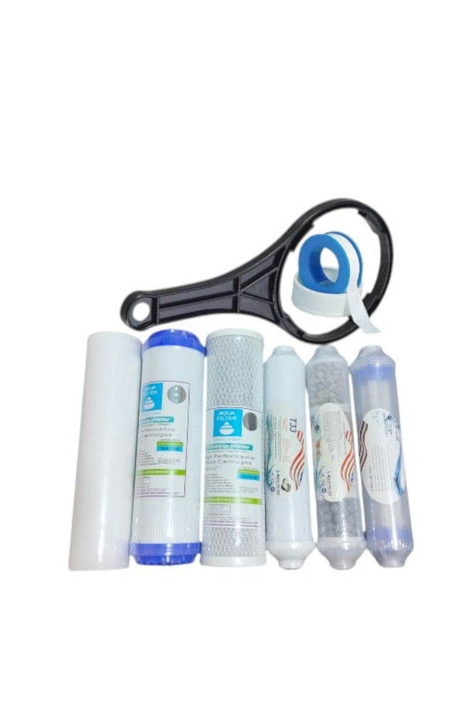 Aqua A set of candles for a 6 stage filter + Water filter wrench + Teflon reel - Image 2