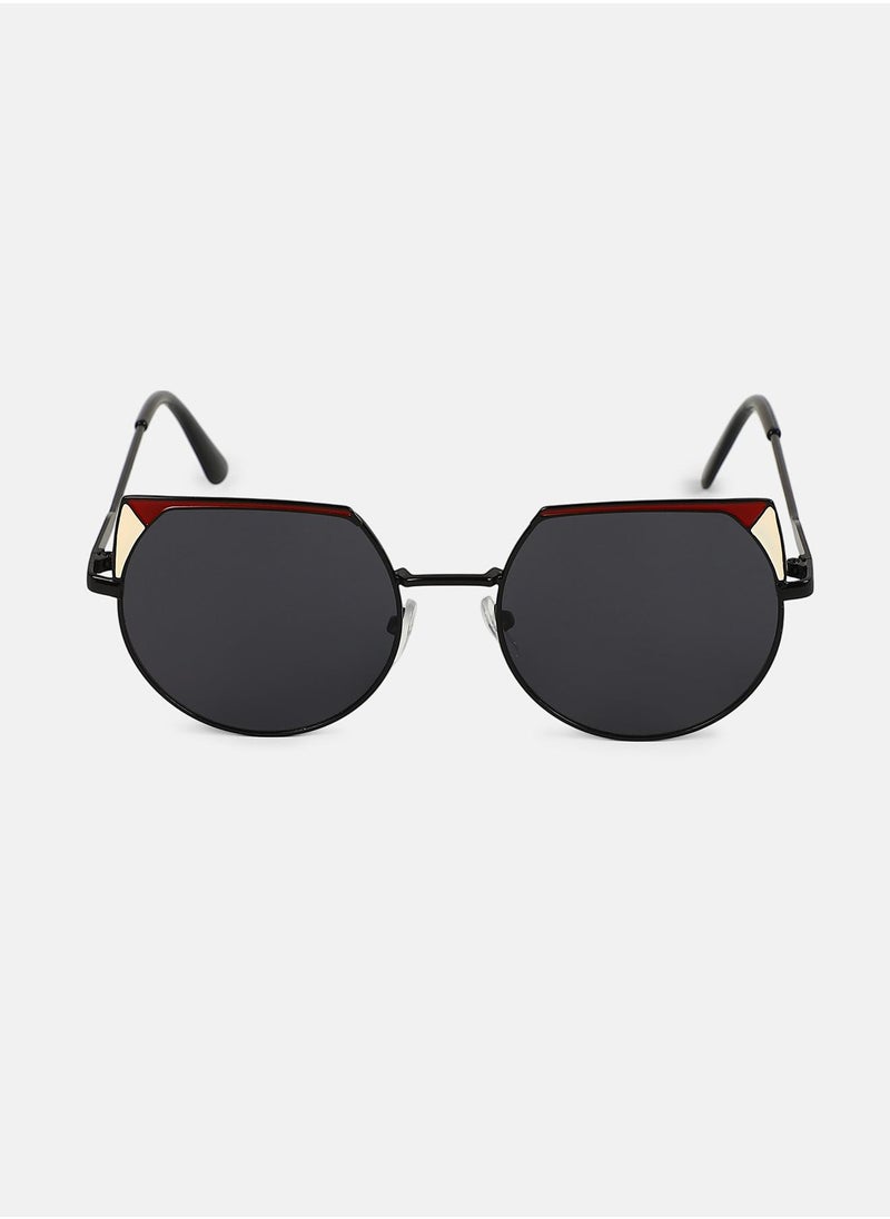 Haute Sauce Polarized Full Rim Cat Eye Sunglasses For Women  - Image 1