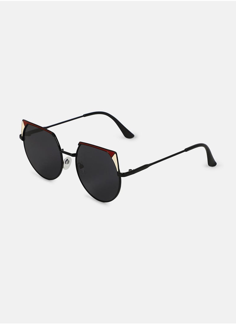 Haute Sauce Polarized Full Rim Cat Eye Sunglasses For Women  - Image 5