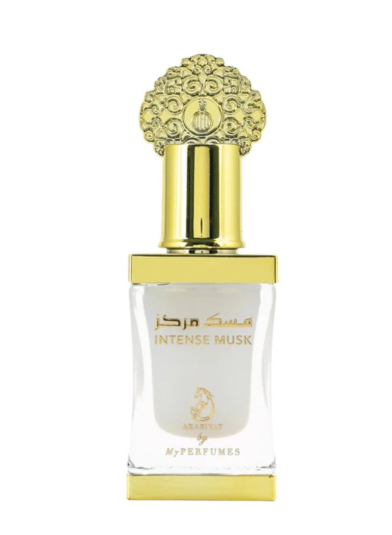 My Perfumes INTENSE MUSK from ARABIYAT Non Alcoholic Concentrated Perfume Oil or Attar for Men and Women 12ml - Image 3