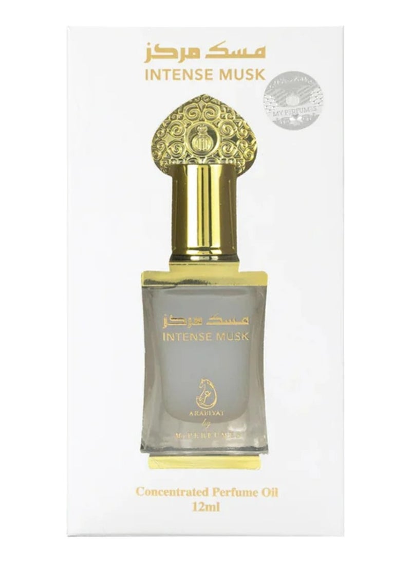 My Perfumes INTENSE MUSK from ARABIYAT Non Alcoholic Concentrated Perfume Oil or Attar for Men and Women 12ml - Image 2