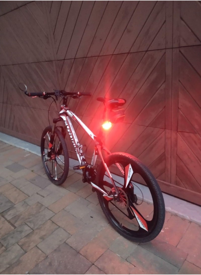 Generic Bike Tail Light with Turn Signal and Wireless Remote – USB Rechargeable, Ultra Bright LED, IPX4 Waterproof, Horn Alert for Scooter & Bicycle Night Riding  - Image 2