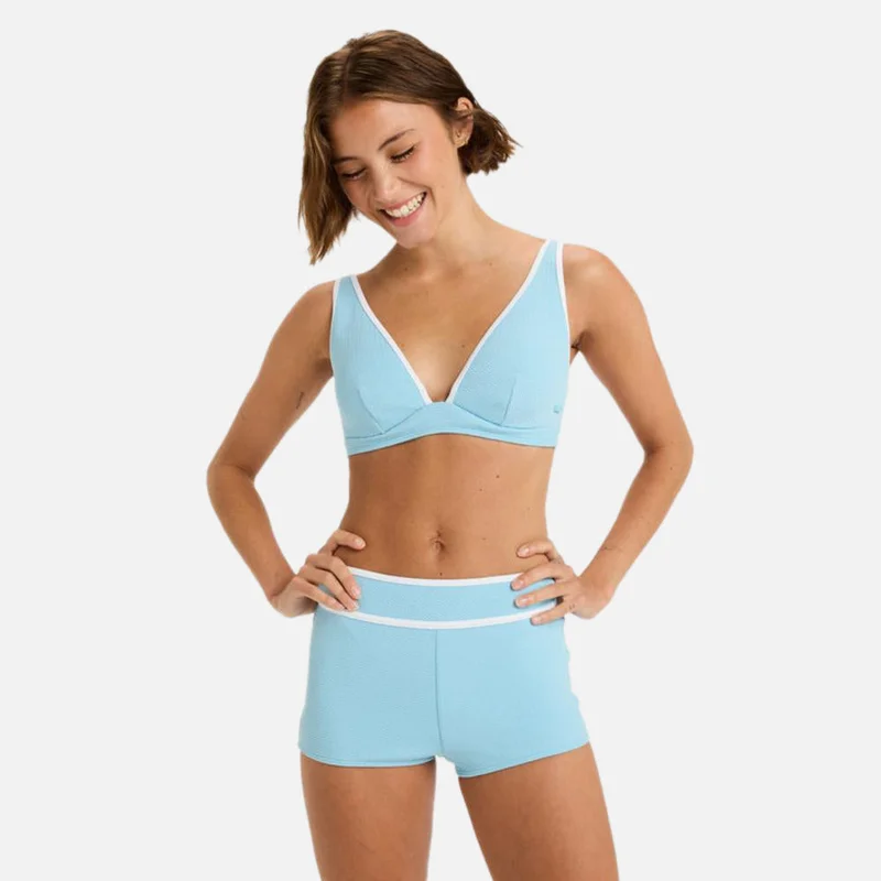 روكسي Kauai Moderate Boy Leg Bikini Bottom - Women