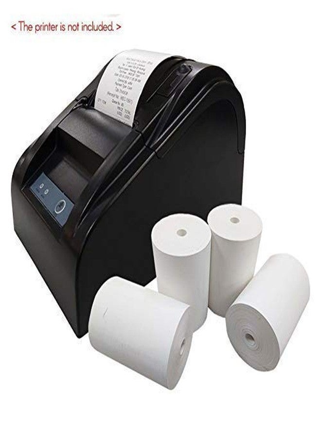 SECURITY STORE TOKEN PRINTER THERMAL PAPER ROLL 79 MM X 50 METER PACK OF 10 ROLLS - Image 3