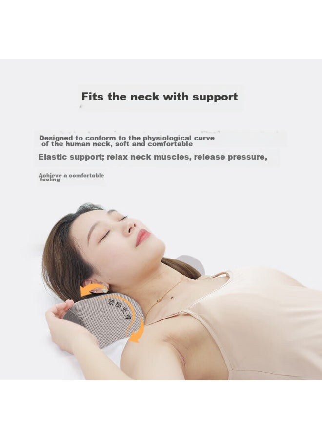 Aeromax Round Pillow, Cervical Pillow, Low Rebound Memory Foam Pillow Core, Round Cylindrical Pillow, Long Candy Neck Pillow - Image 1