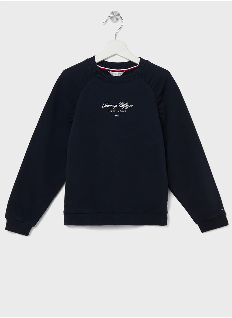 TOMMY HILFIGER TH NYC FOIL SWEATSHIRT