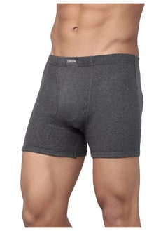 Levi's Levi's Men's Cotton Modern Regular Fit Solid Boxer (Pack of 3) (#010-BOXER Brief-ASST-P3_Assorted_L)  - Image 3