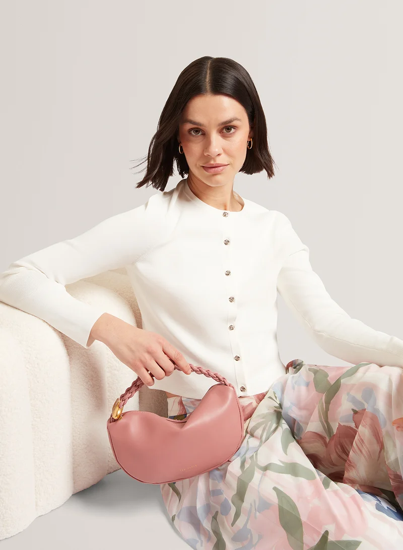 تيد بيكر Islah Leather Medium Hobo  Shoulder Bag